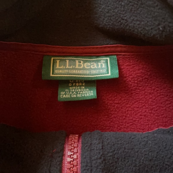 L.L Bean half zip pullover sweater - Men’s M (women’s large) - Picture 3 of 5